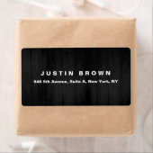 Professioneel Modern Elegant Eenvoudig Grijs Vet T Etiket (Insitu)