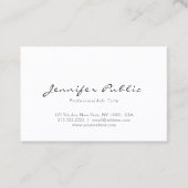 Professioneel, modern, elegant en stijlvol design visitekaartje (Voorkant)