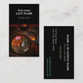 Professioneel, modern elegant huidenvocht visitekaartje (Voorkant / Achterkant)