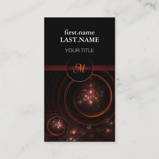 Professioneel, modern elegant, standaard visitekaartje (Voorkant)