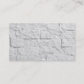 Professioneel, modern, elegant wandontwerp minimal visitekaartje (Achterkant)