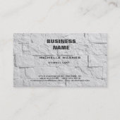 Professioneel, modern, elegant wandontwerp minimal visitekaartje (Voorkant)