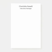 Professioneel, modern en minimalistisch post-it® notes (Voorkant)