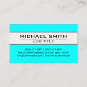 Professioneel, modern en minimalistisch visitekaartje (Achterkant)