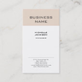 Professioneel, modern en minimalistisch visitekaartje (Voorkant)