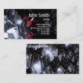 Professioneel modern futuristisch visitekaartje (Voorkant / Achterkant)