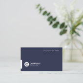 Professioneel modern grafisch Visitekaartje (Staand voorkant)