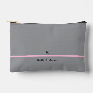 Professioneel Modern Grijs Blush Roze Eenvoudig Etui