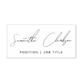 Professioneel Modern Handgeschreven Handtekening S Rubberstempel (Afrduk)