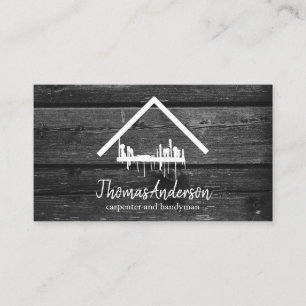 Professioneel Modern Huisreparatie Klusjesman Visitekaartje