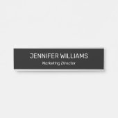 Professioneel modern Kantoor deurteken Deurbordje (Voorkant)