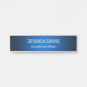 Professioneel modern Kantoor deurteken Deurbordje (Voorkant)