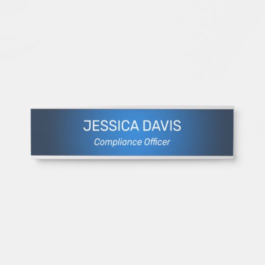 Professioneel modern Kantoor deurteken Deurbordje (Voorkant)