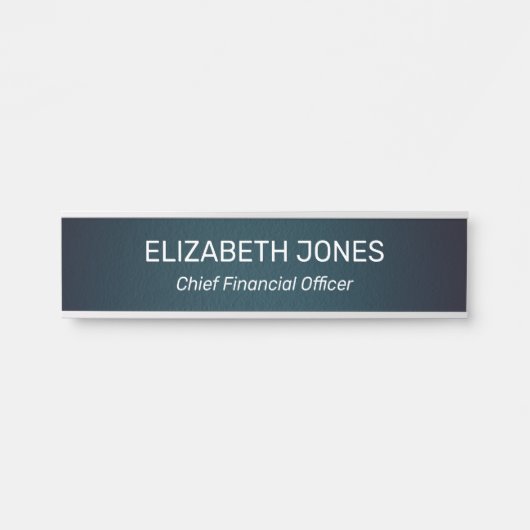 Professioneel modern Kantoor deurteken Deurbordje (Voorkant)