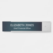 Professioneel modern Kantoor deurteken Deurbordje (Voorkant)