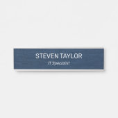 Professioneel modern Kantoor deurteken Deurbordje (Voorkant)