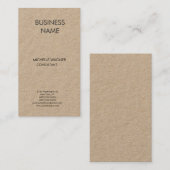 Professioneel, modern, legant minimalistisch visitekaartje (Voorkant / Achterkant)