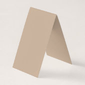 Professioneel, modern, legant minimalistisch visitekaartje (Achterkant)