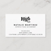 Professioneel Modern Logo Uw volgende afspraak Visitekaartje (Voorkant)