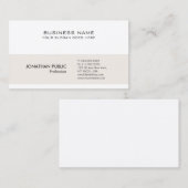 Professioneel, modern, minimaal visitekaartje (Voorkant / Achterkant)