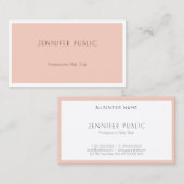 Professioneel, modern, minimaal vormend design visitekaartje (Voorkant / Achterkant)