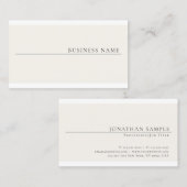 Professioneel, modern, minimaal vormend grafisch m visitekaartje (Voorkant / Achterkant)