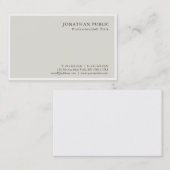 Professioneel, modern, minimalistisch Classy-ontwe Visitekaartje (Voorkant / Achterkant)