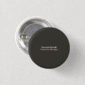 Professioneel Modern Minimalistisch Eenvoudig Afge Ronde Button 3,2 Cm (Voorkant /achterkant)