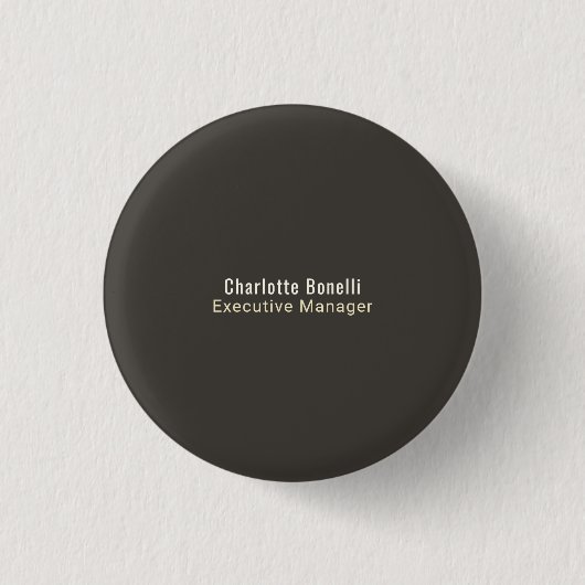 Professioneel Modern Minimalistisch Eenvoudig Afge Ronde Button 3,2 Cm (Voorkant)