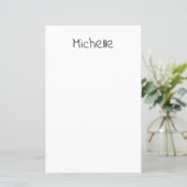 Professioneel Modern Minimalistisch Eenvoudig Eige (Staand voorkant)