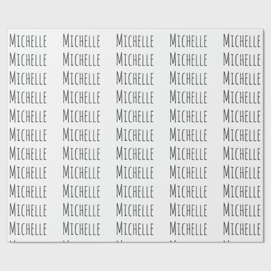 Professioneel Modern Minimalistisch Eenvoudig Eige Cadeaupapier (Vlak)