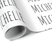 Professioneel Modern Minimalistisch Eenvoudig Eige Cadeaupapier (Rol Hoek)