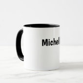 Professioneel Modern Minimalistisch Eenvoudig Eige Mok (Voorkant links)
