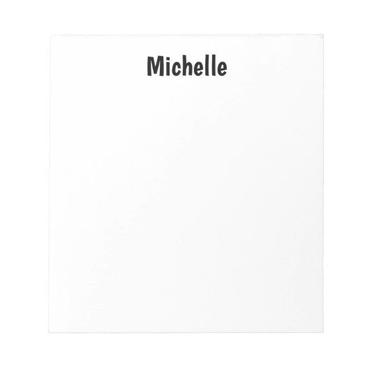 Professioneel Modern Minimalistisch Eenvoudig Eige Notitieblok (Voorkant)