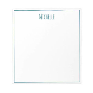 Professioneel Modern Minimalistisch Eenvoudig Eige Notitieblok