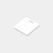 Professioneel Modern Minimalistisch Eenvoudig Eige Post-it® Notes (Schuin)