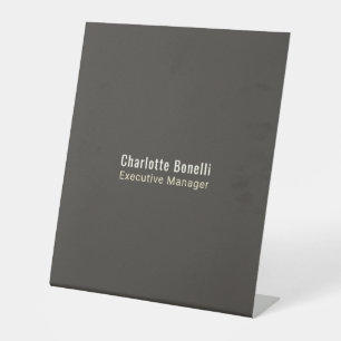 Professioneel Modern Minimalistisch Eenvoudig  Reclamebord Met Voetstuk