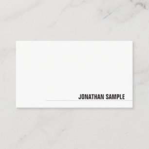 Professioneel Modern Minimalistisch Elegant Fijn Visitekaartje