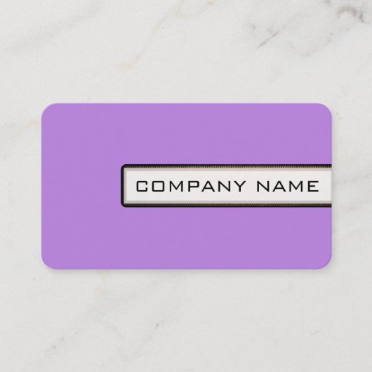 Professioneel, modern, minimalistisch visitekaartje (Voorkant)