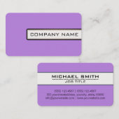 Professioneel, modern, minimalistisch visitekaartje (Voorkant / Achterkant)