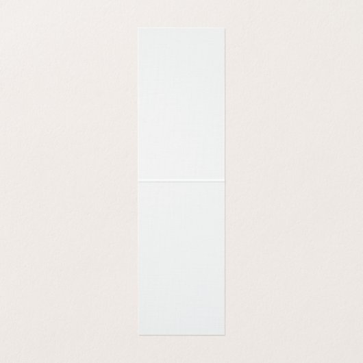 Professioneel modern monogram minimalistisch linne visitekaartje (Binnenkant ongevouwen)