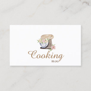 Professioneel,Modern,Retro Bloem Mixer,Koken Visitekaartje