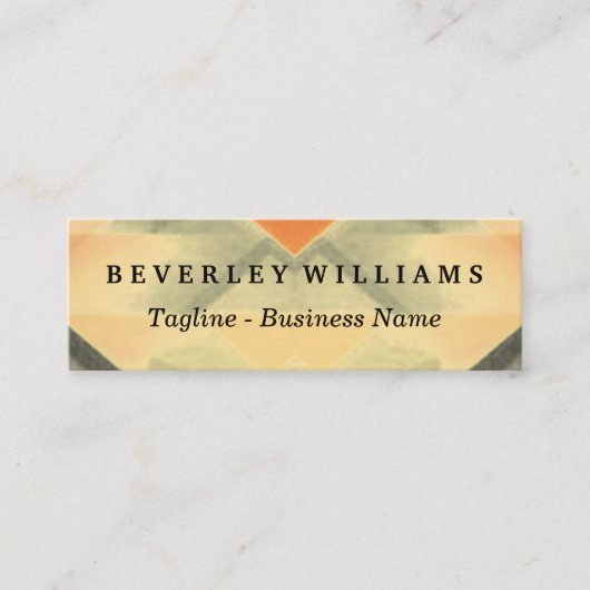 Professioneel modern Roepend Visitekaartje Contactkaartje (Voorkant)