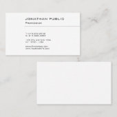 Professioneel modern, schoon, elegant design visitekaartje (Voorkant / Achterkant)