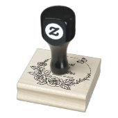 Professioneel modern schrift rubberstempel (Stempel)