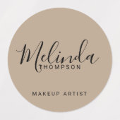 Professioneel modern script labels (Design 2)