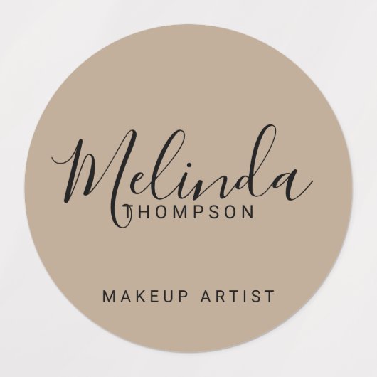 Professioneel modern script labels (Design 2)