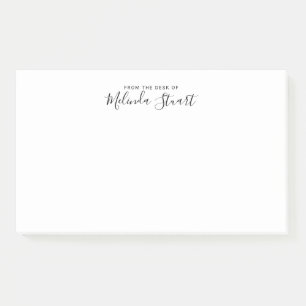 Professioneel modern script post-it® notes