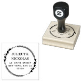 Professioneel modern script rubberstempel (Gestempeld)