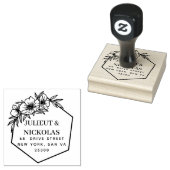 Professioneel modern script rubberstempel (Gestempeld)